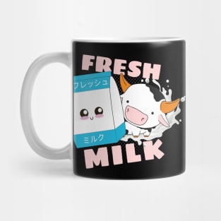 Fresh Milk Kawaii Cow Milk Bag Anime Manga Japan Mug